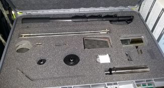Inspection mirror kit in carry case
