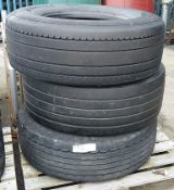 3x Used tires