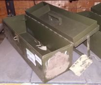 Metal tool box (empty)