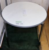 Small round coffee table