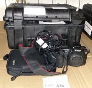 Canon EOS20D Camera body, carry case