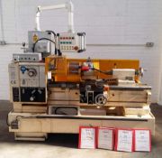 Harrison Ceramic Grinding machine on an M400 Lathe Chassis