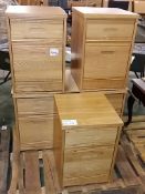 5x 2 Drawer cabinets
