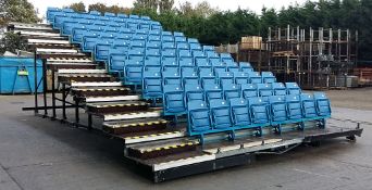 11 Tier Seating pull out section - 88 seats