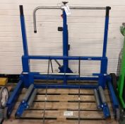 Weber tyre moving trolley