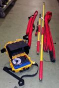Scubar Underwater Scope system with monitor & camera charger in carry bags & case (collection only)