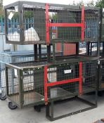 2x 3 section cages