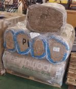 8x Acoustic Roll insulation 50mm thick 13000mm long, 15.60m2 coverage, 1x Rock Silk insula