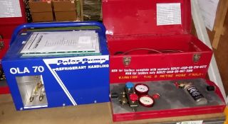 OLA 70 Polar pump refridgerant handling, tooling