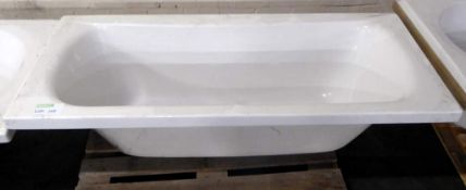 Vitra Nuova bouble end bath 170x75cm