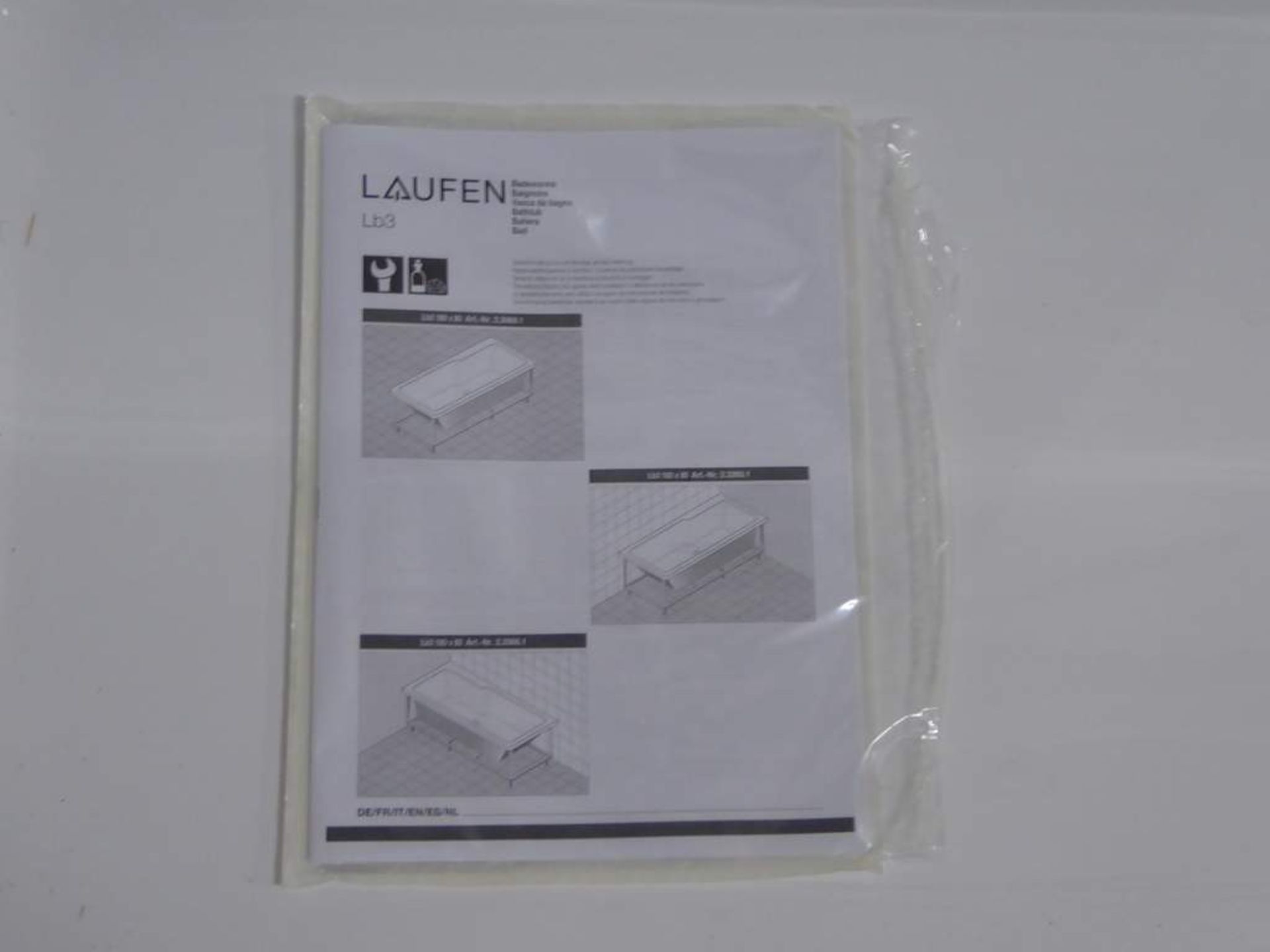 Laufen LB3 180x80cm bath - Image 4 of 4