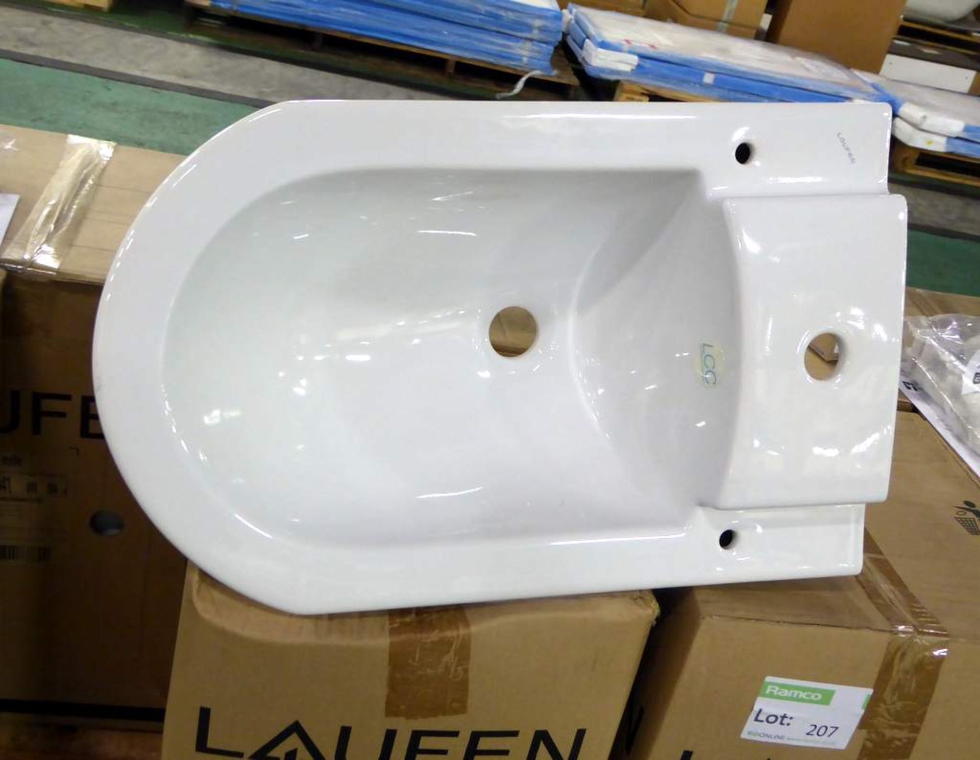 6x Laufen Mylife white toilet pan 62cm - Image 2 of 2