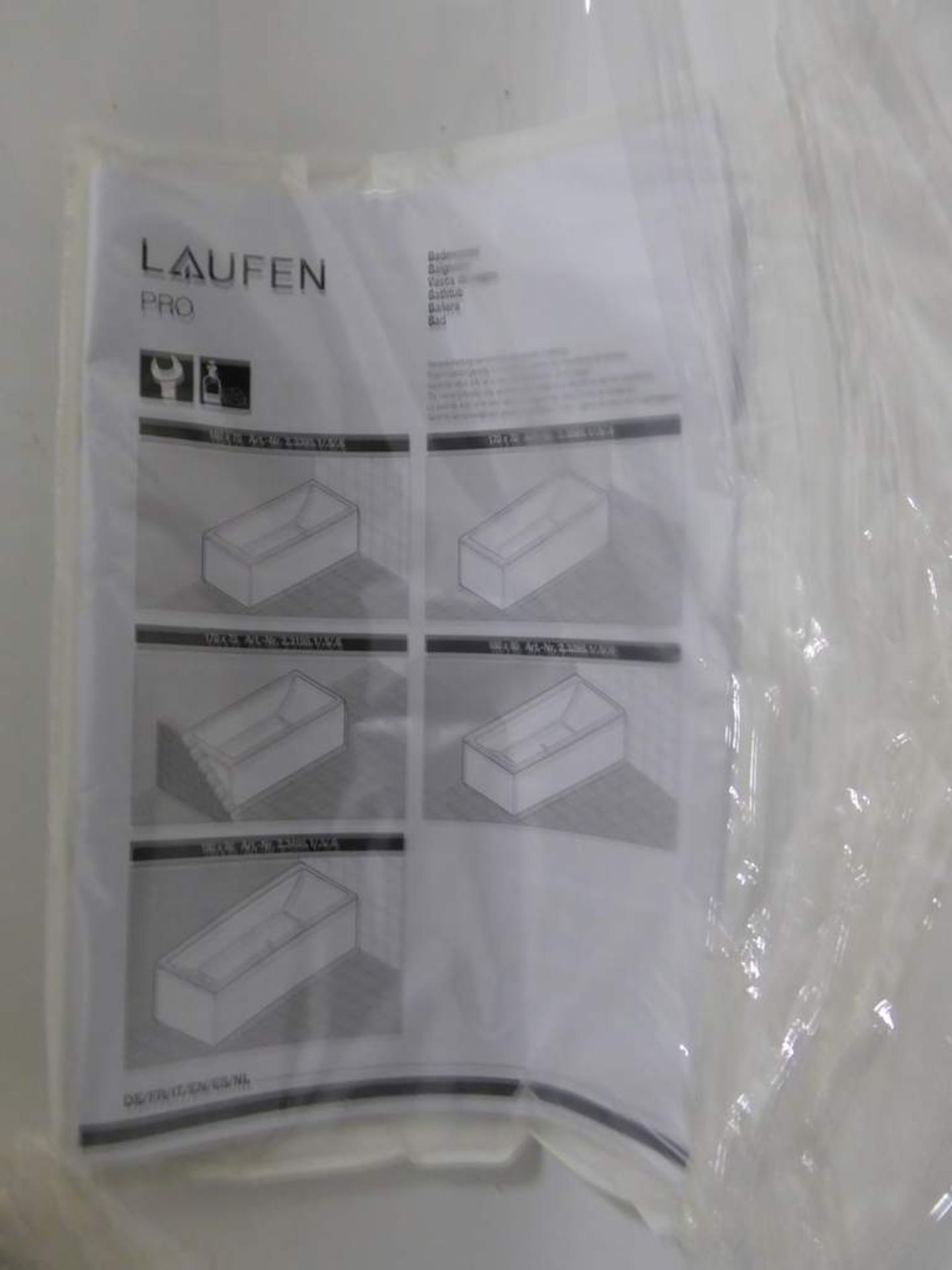 Laufen Wanna Pro 180x80cm bath - Image 6 of 6