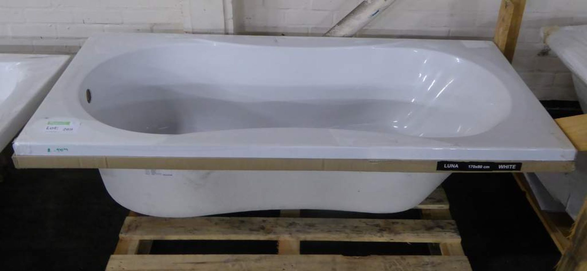 Vitra Luna 170x80cm square bath