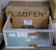 Laufen sliding door cabinet77cm Wide#