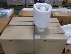 4x Aelta white toilet pan 57cm
