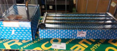 Inda double shelf & Inda towel rail