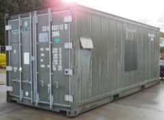 20ft Ambient Temperature Container - 6058mm x 2438mm x 2438mm - 20ft x 8ft x 8ft - tare we