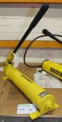 Enerpac P84 manual hydraulic pump - 10,000PSI / 700bar