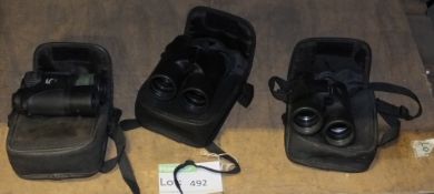 3x Pyser E8x42RM binoculars