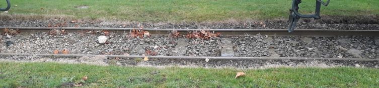 88m of Standard Gauge Rail Track only (4 sections 11m), sleepers to remain in the situ Pl