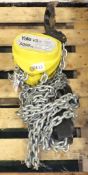 Yale VS 5000kg manual overhead chain hoist with chain