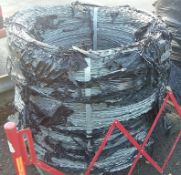 Pallet of Razor Wire