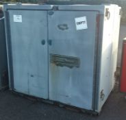2 Door storage container