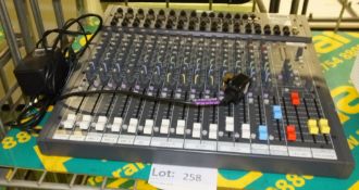 Soundcraft Spirit SX mixer panel