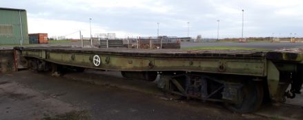 Warflat rail wagon, Built by Metropolitan – Cammell Carriage & Wagon Co Ltd Birmingham 194