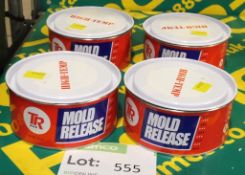 4x Tubs of TR Mold Release