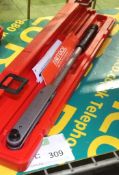 Britool torque wrench handle in carry box