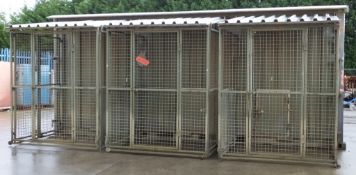 20ft Containerised Dog Kennels