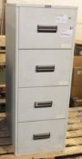 Chubb 4 drawer filing cabinet