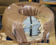 Reel of Wire rope - weight approx 270kg