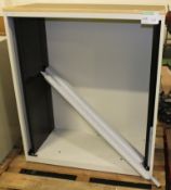 Sliding door cabinet