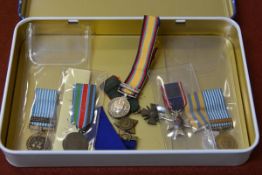 A group of World miniature dress medals including Egypt, United Nations and Yugoslavia