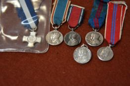 A group of five British Royal commemorative miniature dress medals`