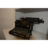 A vintage Smith Premier typewriter, model no. 50