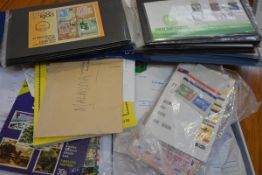 A collection of GB and Malay stamps together with an album of GB First Day Covers