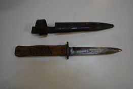 A World War I trench knife