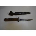 A World War I trench knife