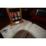 A medal group to Fireman George L. Stevens comprising: The Society for the Protection of Life from