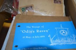 A large box of mixed world stamps and covers etc