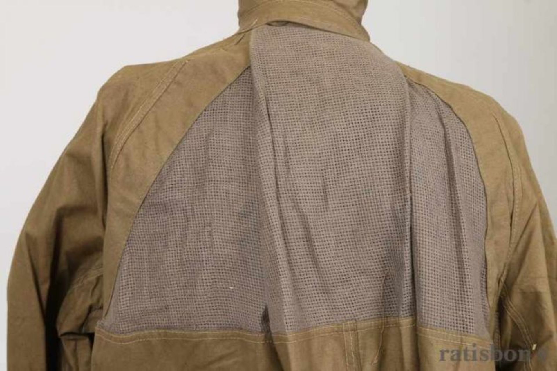 Unissued M42 Afrikakorps motorcyclist's coat Ungetragner M42 Afrikakorps Kradfahrermantel A mint - Bild 24 aus 30