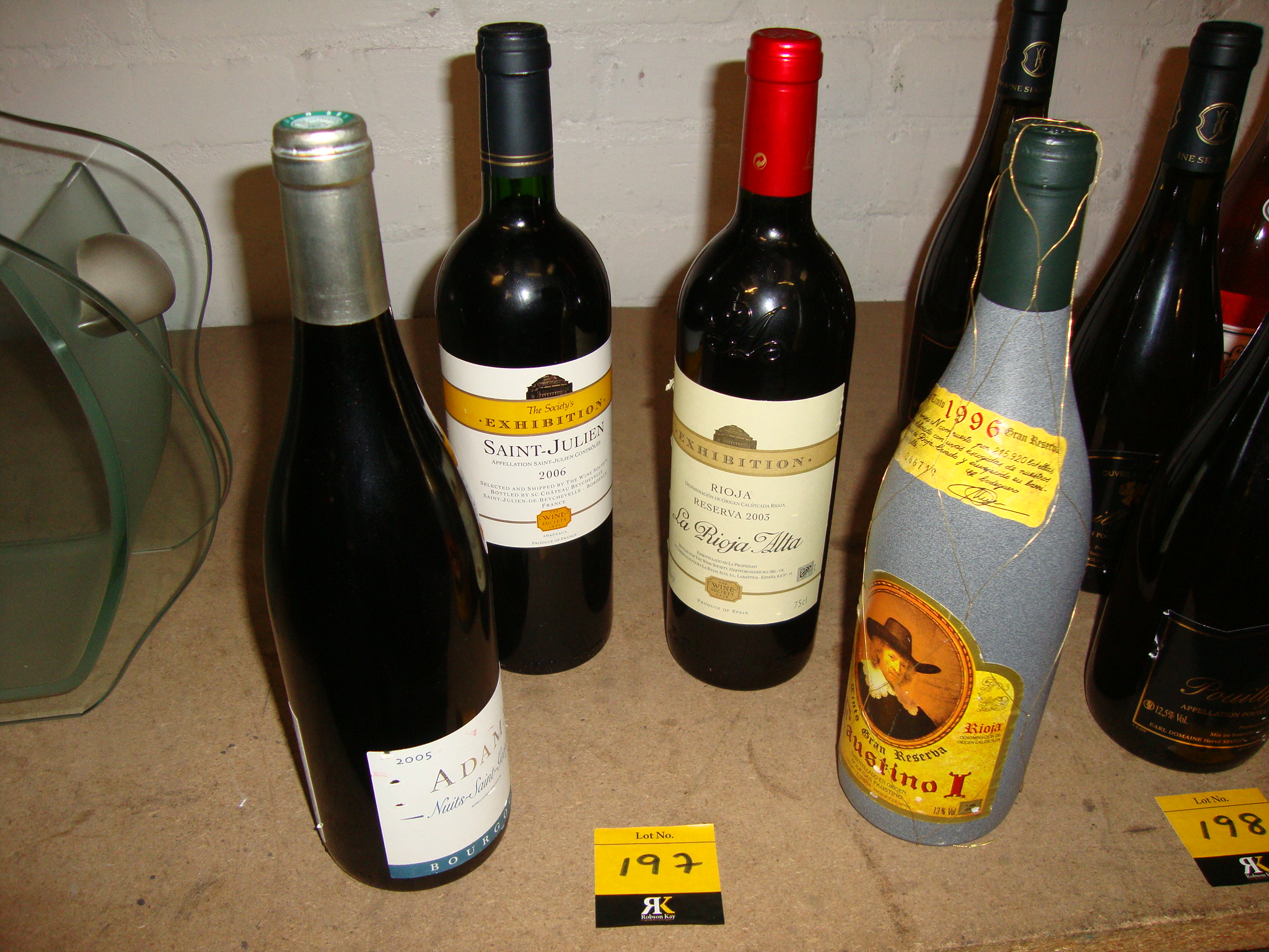 4 bottles of red wine - see full listing