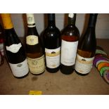 5 assorted bottles of white wine - see full listing