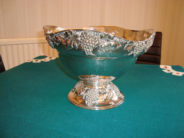 Sterling silver fruit bowl NEW PHOTOS - Image 9 of 13