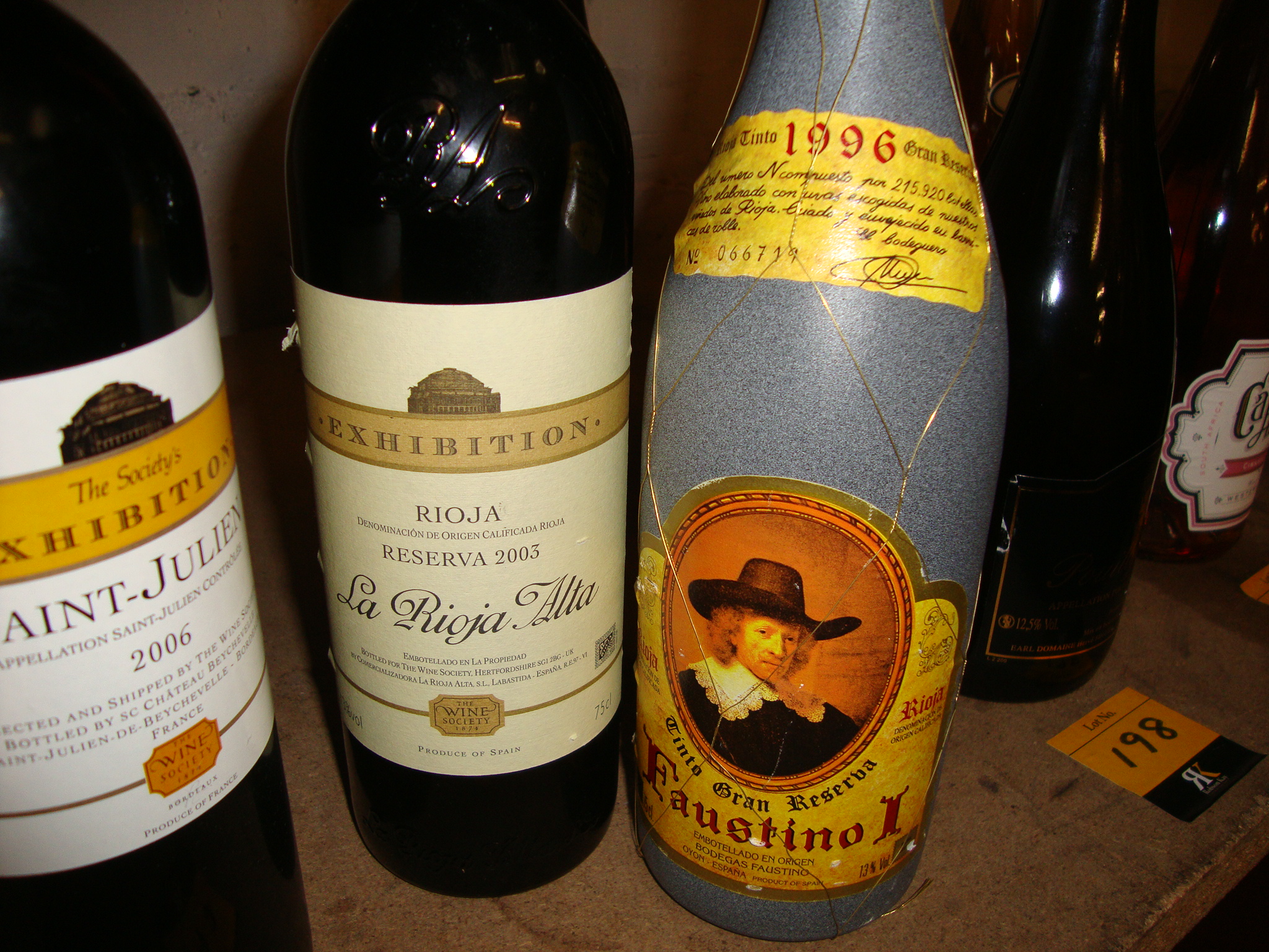 4 bottles of red wine - see full listing - Image 3 of 3