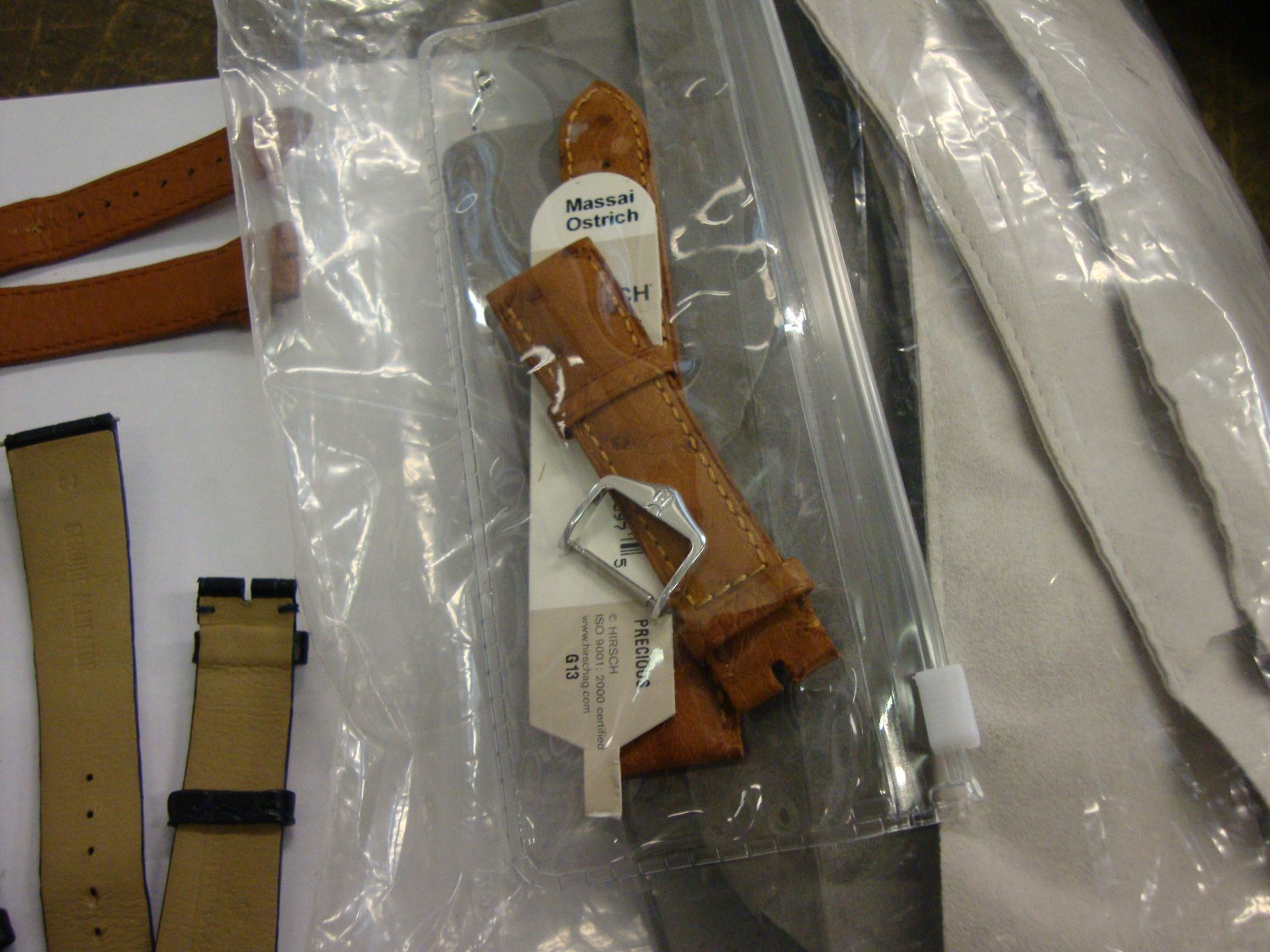 Quantity of Camille Fournet leather watch straps. This lot comprises 5 straps in total, 4 by Camille - Image 4 of 5